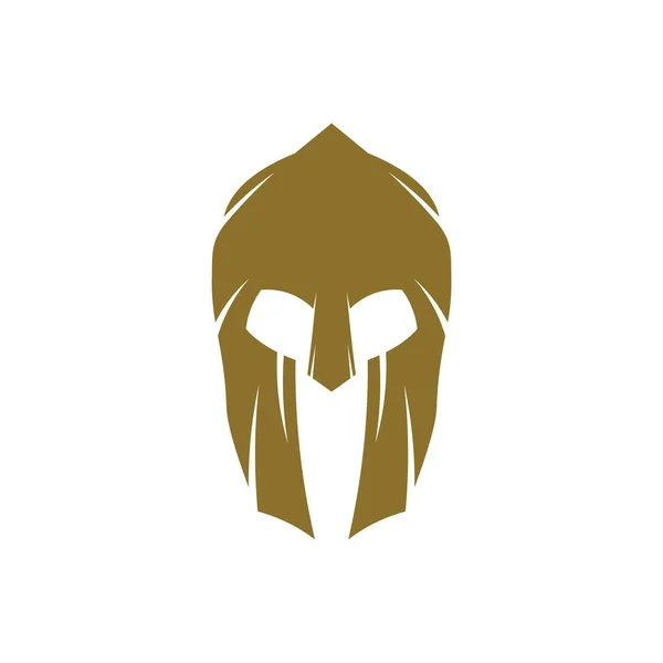 Spartan Logo Design Vector Template, Spartan Sisak Logo Concept, Emblem, Concept Design, Creative Symbol, Icon — Stock Vector