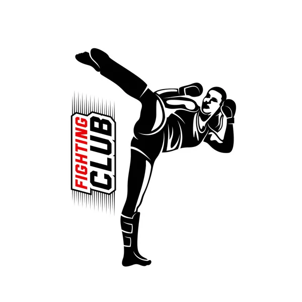 Illustration of Fighter for sport logo, fight club, team 14310549 Vector  Art at Vecteezy