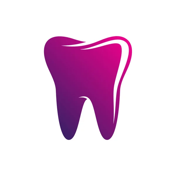 Plantilla de diseño de logotipo dental. Concepto de logotipo del dentista creativo. Clínica dental Creative Company Vector Logo . — Archivo Imágenes Vectoriales