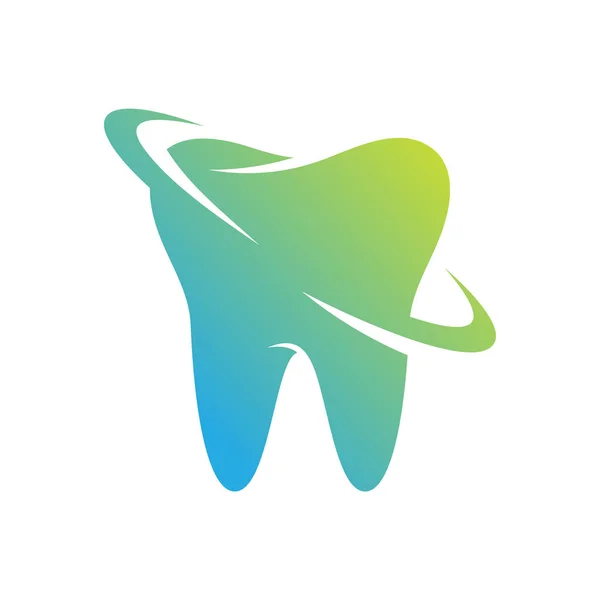 Plantilla de diseño de logotipo dental. Concepto de logotipo del dentista creativo. Clínica dental Creative Company Vector Logo . — Archivo Imágenes Vectoriales