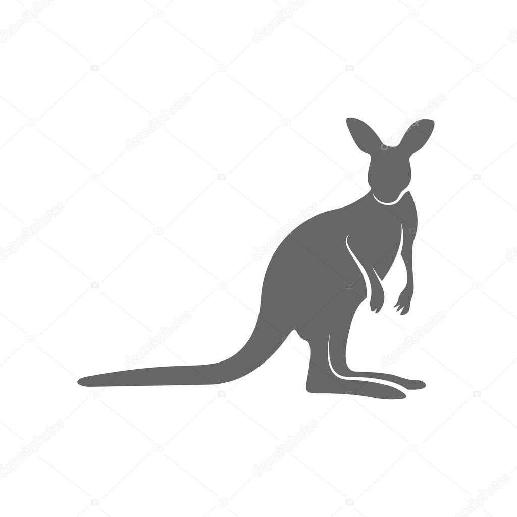 Kangaroo Logo Design Vector. Kangaroo logo Template