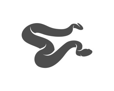 Viper yılan logosu tasarım vektörü, Hayvan grafiği, Yılan tasarım tasarımı illüstrasyonu