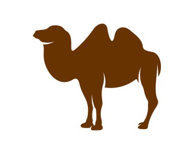 Deve logosu vektörü, Hayvan grafiği, Deve tasarımı Şablon çizimi