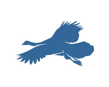 Türkiye logo vektör tasarım şablonu, Siluet Türkiye logosu, İllüstrasyon