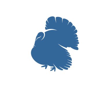 Türkiye logo vektör tasarım şablonu, Siluet Türkiye logosu, İllüstrasyon