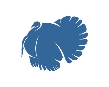 Türkiye logo vektör tasarım şablonu, Siluet Türkiye logosu, İllüstrasyon