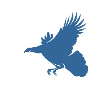 Türkiye logo vektör tasarım şablonu, Siluet Türkiye logosu, İllüstrasyon