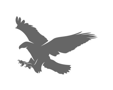 kartal logo tasarım vektör şablonu