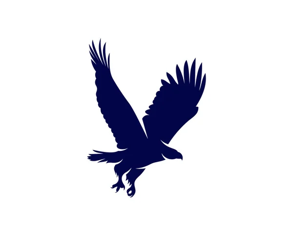 Modelo Vetor Design Logotipo Águia — Vetor de Stock
