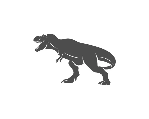 Modello Design Del Logo Rex Illustrazione Vettoriale — Vettoriale Stock