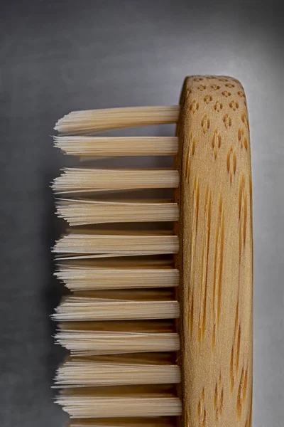 Ткань Зубной Щетки Натуральных Материалов — стоковое фото