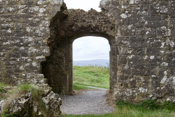 Ingresso Antica Rovina Castello Irlanda — Foto Stock
