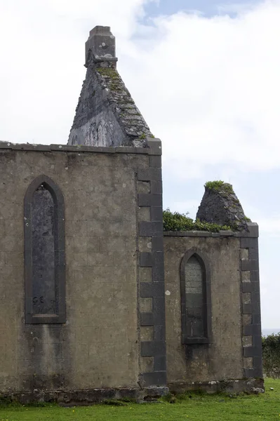 Close View Old Abandoned Church Ruin Aran Islands Ireland — Stock Photo, Image