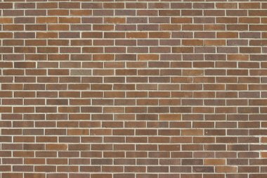 Grunge kahverengi tuğla duvar dokusu arka plan, çalışan tahvil tuğla deseninde kahverengi tonlarında tuğlalar