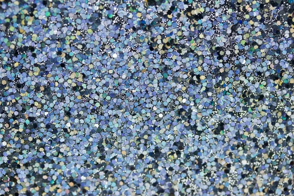 Macro Fundo Textura Brilho Azul Claro Espumante Com Bokeh — Fotografia de Stock