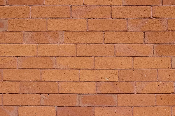 Color Naranja Rústico Antiguo Ladrillo Arcilla Textura Pared Fondo Vista — Foto de Stock