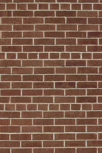 Vintage Brown Textured Brick Wall Background Common Bond Brickwork Pattern — Stock Photo, Image