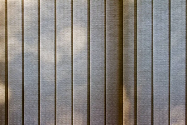 Abstract Texture Background Light Shadows Cast Vertical Blinds Covered Window — Stock Photo, Image