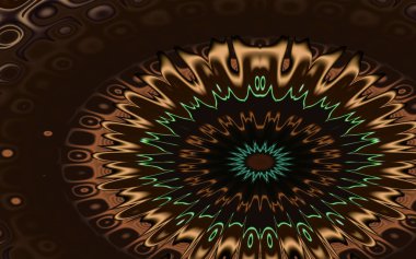 Soyut desenli illüstrasyon, soyut geometri