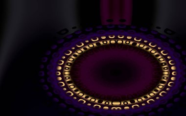 Soyut desenli illüstrasyon, soyut geometri