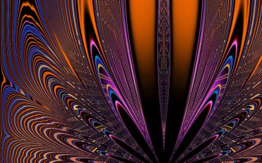 Soyut desenli illüstrasyon, soyut geometri