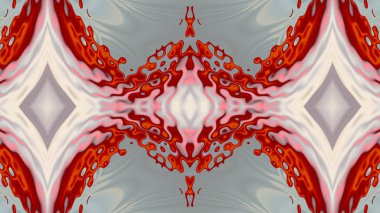 Soyut desenli illüstrasyon, soyut geometri