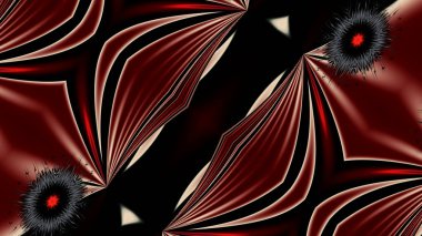 Soyut desenli illüstrasyon, soyut geometri