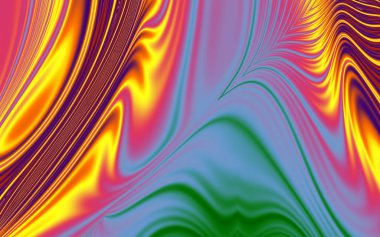 Soyut desenli illüstrasyon, soyut geometri