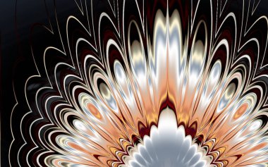 Soyut desenli illüstrasyon, soyut geometri