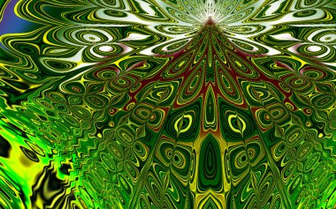 Soyut desenli illüstrasyon, soyut geometri