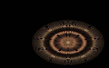 Soyut desenli illüstrasyon, soyut geometri