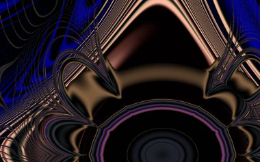 Soyut desenli illüstrasyon, soyut geometri