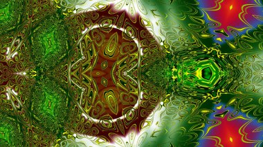 Soyut desenli illüstrasyon, soyut geometri