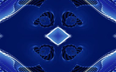 Soyut desenli illüstrasyon, soyut geometri