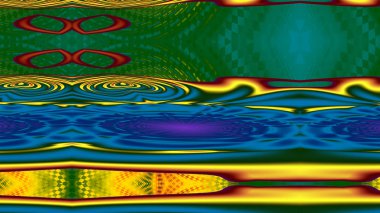 Soyut desenli illüstrasyon, soyut geometri