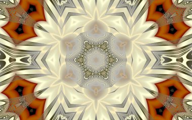 Soyut desenli illüstrasyon, soyut geometri