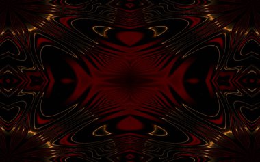 Soyut desenli illüstrasyon, soyut geometri