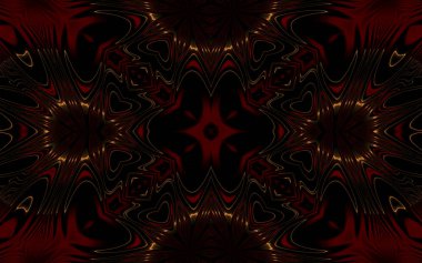 Soyut desenli illüstrasyon, soyut geometri