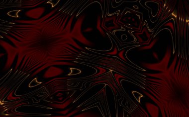 Soyut desenli illüstrasyon, soyut geometri