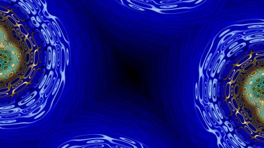 Soyut desenli illüstrasyon, soyut geometri