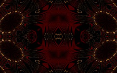 Soyut desenli illüstrasyon, soyut geometri