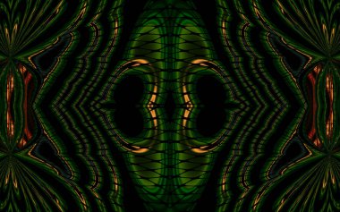 Soyut desenli illüstrasyon, soyut geometri