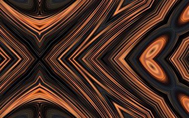 Soyut desenli illüstrasyon, soyut geometri