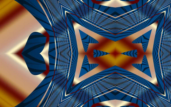 Illustration Mit Abstrakten Mustern Abstrakte Geometrie — Stockfoto