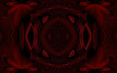 Soyut desenli illüstrasyon, soyut geometri