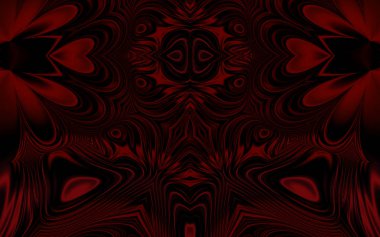 Soyut desenli illüstrasyon, soyut geometri