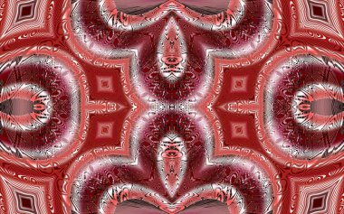 Soyut desenli illüstrasyon, soyut geometri