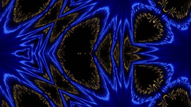 Soyut desenli renkli çizimler, soyut geometri