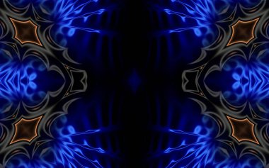 Soyut desenli renkli çizimler, soyut geometri 