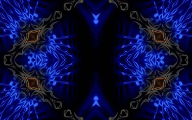 Soyut desenli renkli çizimler, soyut geometri 